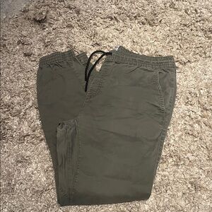 Men's Casual Olive Joggers
